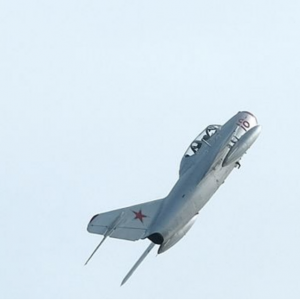 Mig-15 reaches for the skies