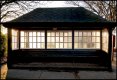 Shelter backlit by sun The Triangle Sidmouth GX7 P1140386.JPG