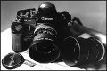 Canon F1 old and lenses.jpg