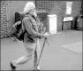 White haired and bearded man with stick and backpack SL300 DSCF3454.JPG
