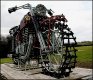 Large motorcycle statue made from Steel tubing near Calne Wiltshire  9515.jpg