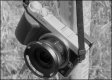 Camera Panasonic GX7 with 12-32 on clothes pole TZ70 TZ70 P1030602.JPG