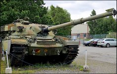Chieftain tank at Yorkshire Air Museum GM5 P1220804.jpg