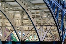 Underside of Iron Bridge St Davids Hill Exeter IMG_2866.JPG