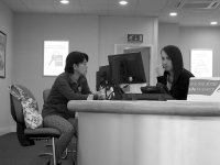 Insurance broker and customer SL300 DSCF3539.JPG