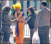 Girls dressed as fantasy characters near Exeter bus station G9 P1012211.jpg