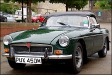 MGB sports car Langport A65 DSC02605.JPG