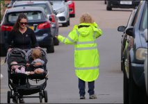 School crossing patrol Clyst St Mary G9 P1014220.JPG