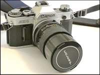 Canon AE1 camera Tamron AD2 135mm lens FZ82 P1000996.JPG