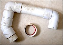 Bath waste to drain connecting pipe GX7 P1140474.JPG