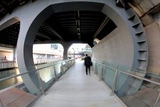 Underside of Canary Wharf Dock bridge 40D.JPG