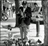 Man feeding pigeons Bristol Leica M3 08.jpg Man feeding pigeons Bristol Leica M3 08.jpg