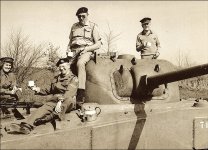 Sherman tank and crew Barnstaple Mamiya C300f.jpg