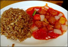 Sweet and sour chicken Phoenix restaurant Sidmouth DSC00204.JPG