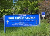 Holy Trinity Church sign Exmouth E-PL1 P1011532.JPG Holy Trinity Church sign Exmouth E-PL1 P1011532.JPG