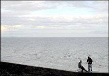 Men on breakwater at Sidmouth Ixus 70 IMG_4403.JPG