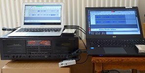Laptop computers and cassete tape recorder DSC00580.JPG Laptop computers and cassete tape recorder DSC00580.JPG