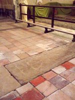 St G de C grave in church.jpg