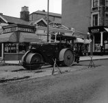 2065-0665_Steam Roller and road works West End Lane July 60.JPG 2065-0665_Steam Roller and road works West End Lane July 60.JPG