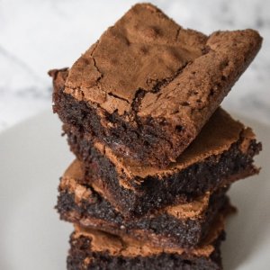 Dairy-free chocolate brownies! | Nikon D5300