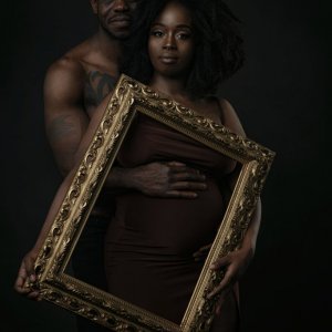 Frame the baby