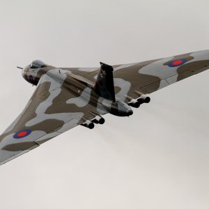 XH558 in flight