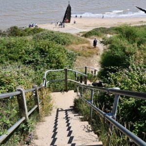 Stairway to the beach