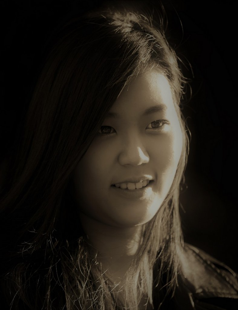 Brunette Woman Portrait