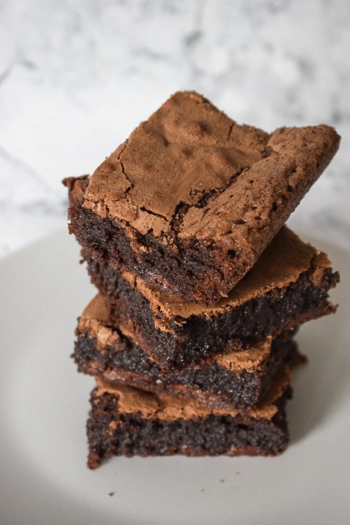 Dairy-free chocolate brownies! | Nikon D5300