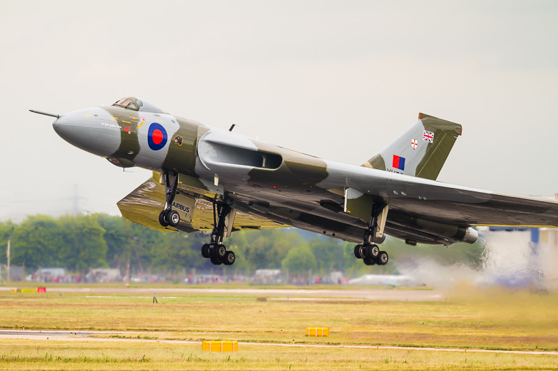 Vulcan XH558 last ever take off
